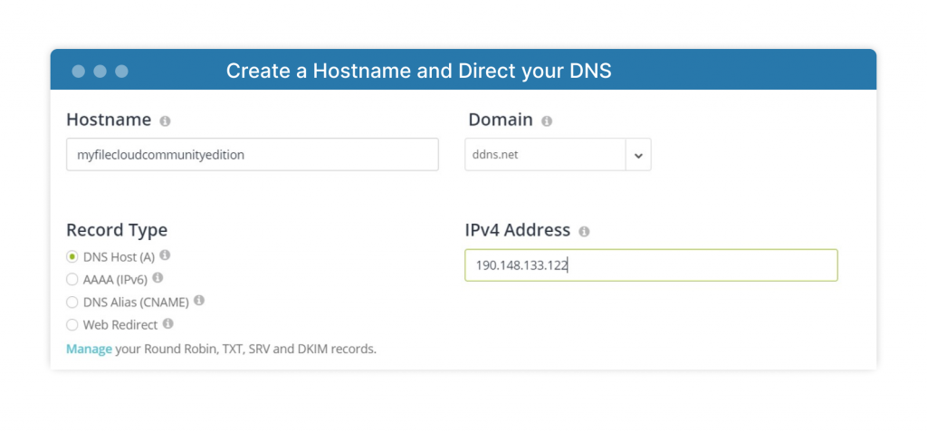 Screenshot of NoIP - Direct Your DNS