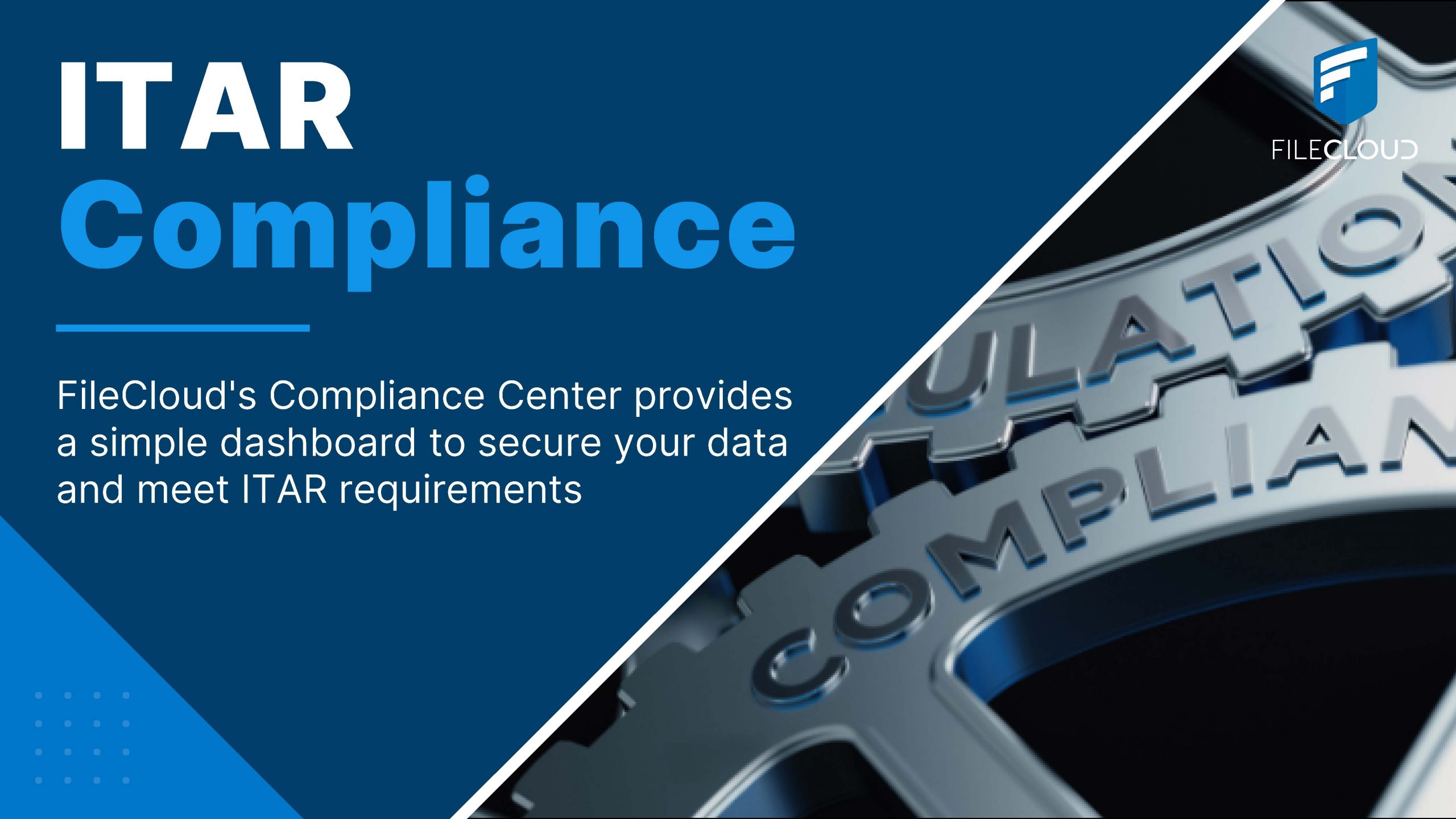 ITAR Compliance Banner