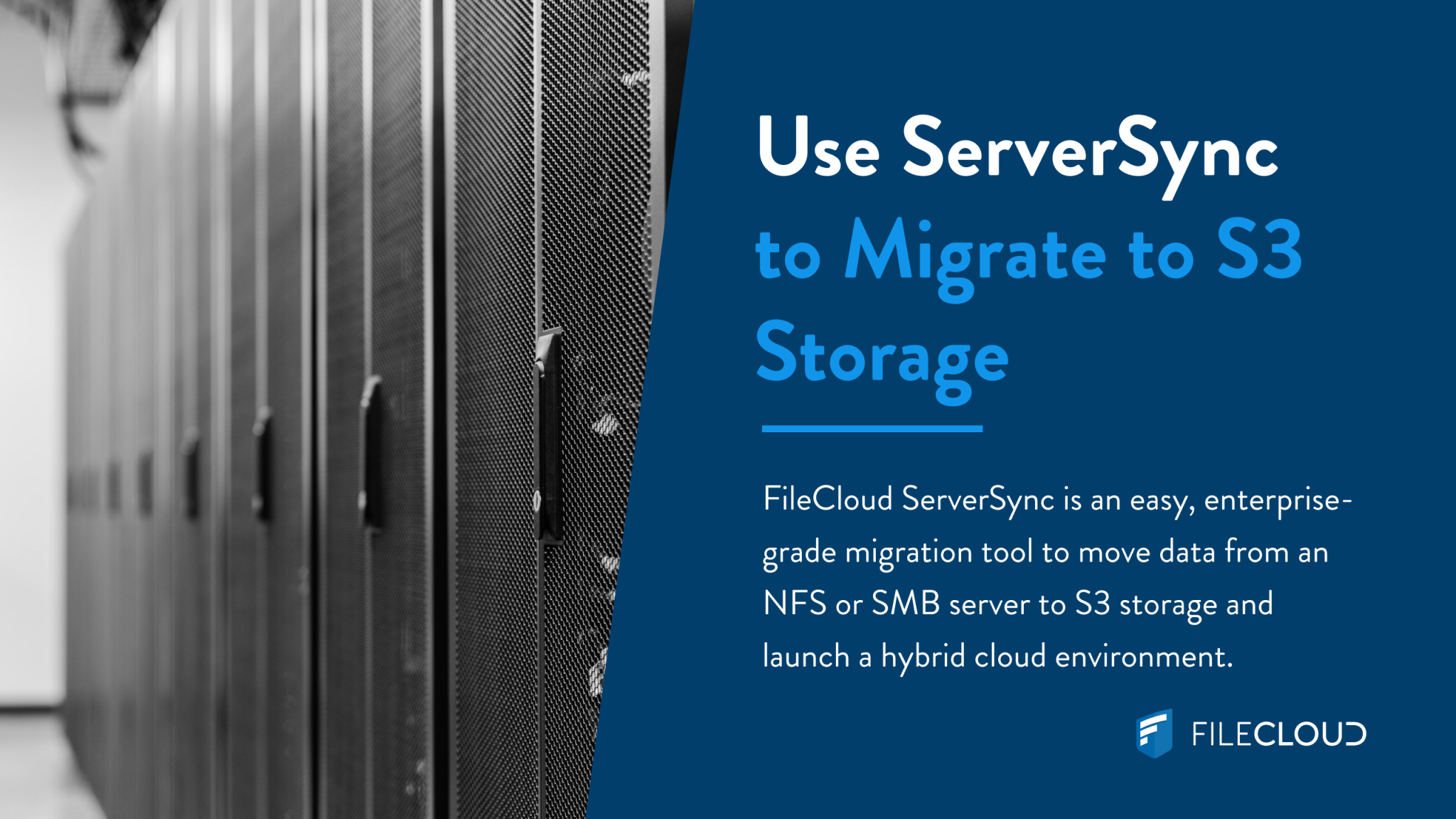 Use FileCloud ServerSync to Migrate Local File Server Data (NFS/SMB) to ...