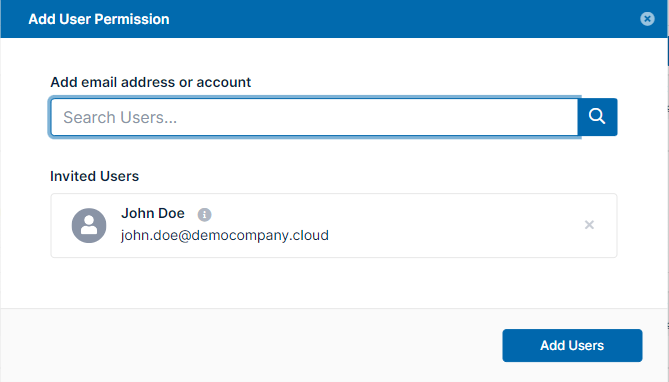 Image of FileCloud admin interface - Manage Team Folders - Adjust Sub-folder permissions for user