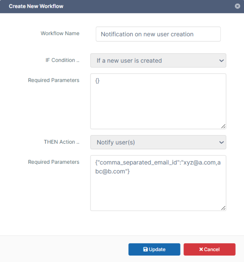 FileCloud Admin workflows UI - automatic placeholders for optional parameters
